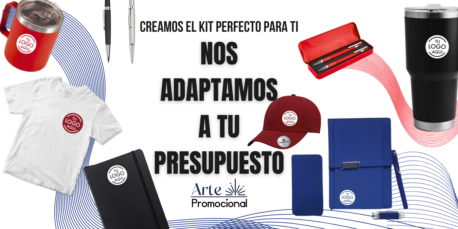 Kits promocionales y ejecutivos hechos a tu medida!