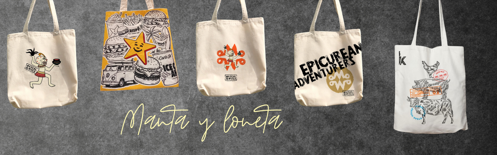 Bolsas de manta y loneta