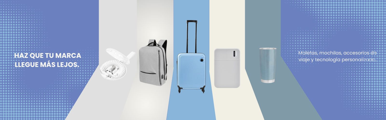 Mochilas, maletas y artículos para viaje