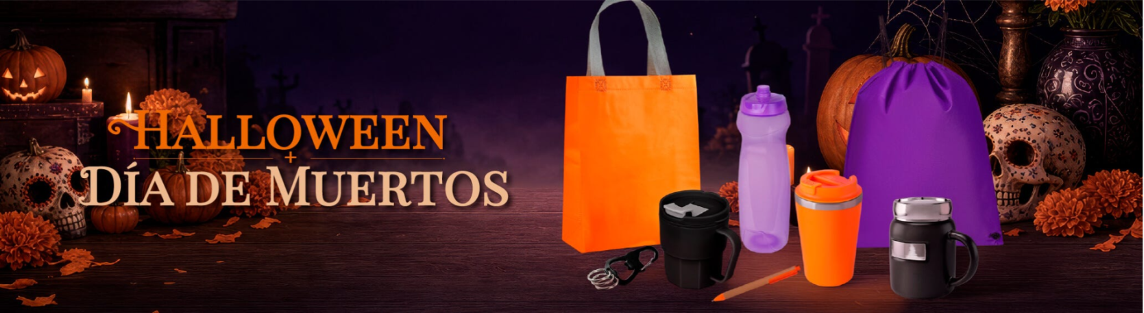 Halloween + Dia de muertos