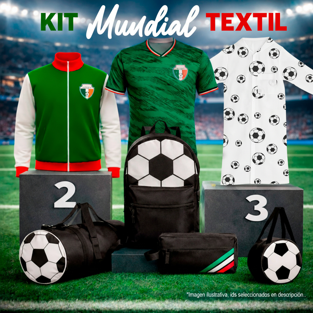 KIT MUNDIAL TEXTIL